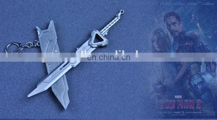 japan anime figure movie metal keychain pendant
