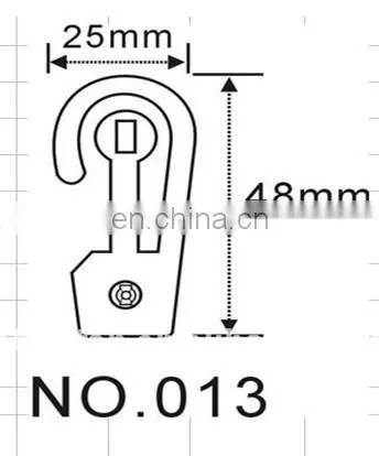 2014 mini plastic sock hook