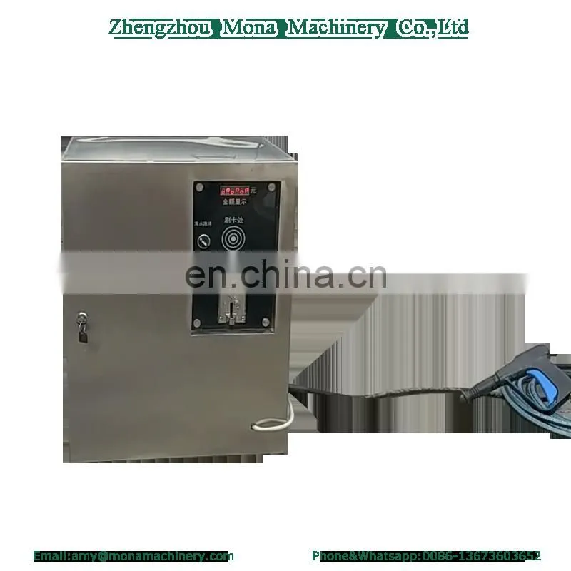 Best quality self service car wash equipment/car washing machine/car washer with coin or card