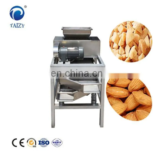 Factory price nut chopper almonds nuts cutting machine peanut cutting and grading machine