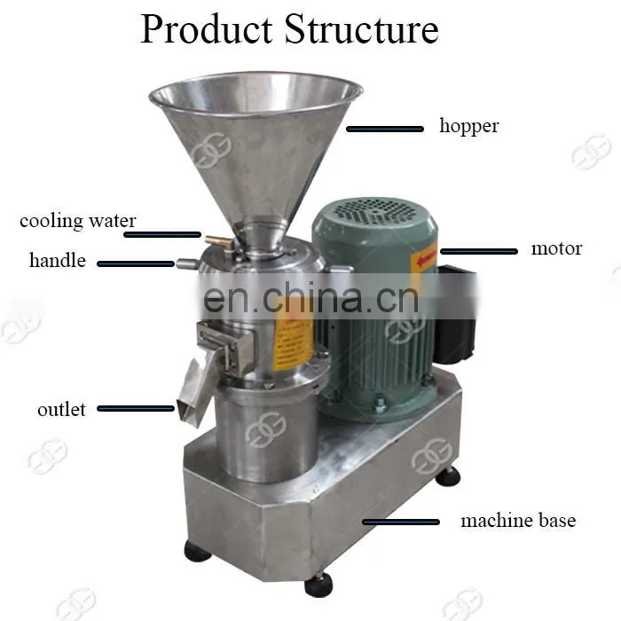 Commercial Tomato Sauce Fruit Jam Coconut Grinding Ketchup Shea Milk Butter Peanut Butter Making Machine