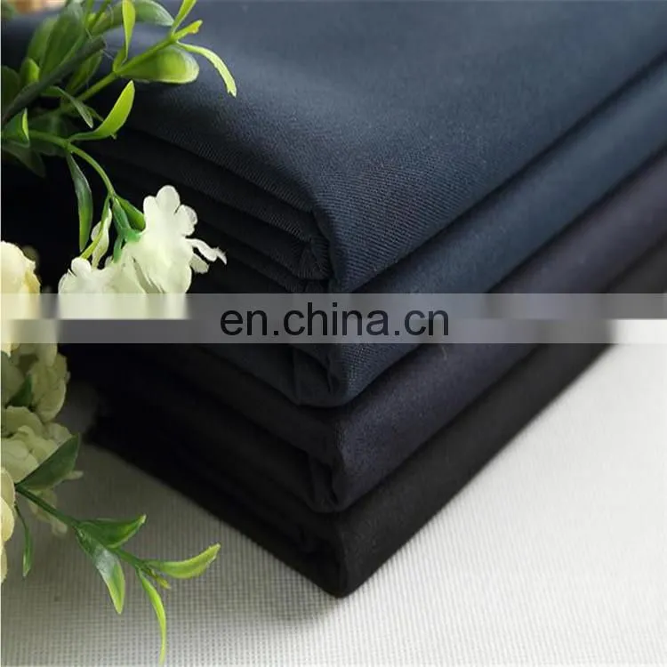 Factory wholesale polyester twill peach skin microfiber fabric for dresses