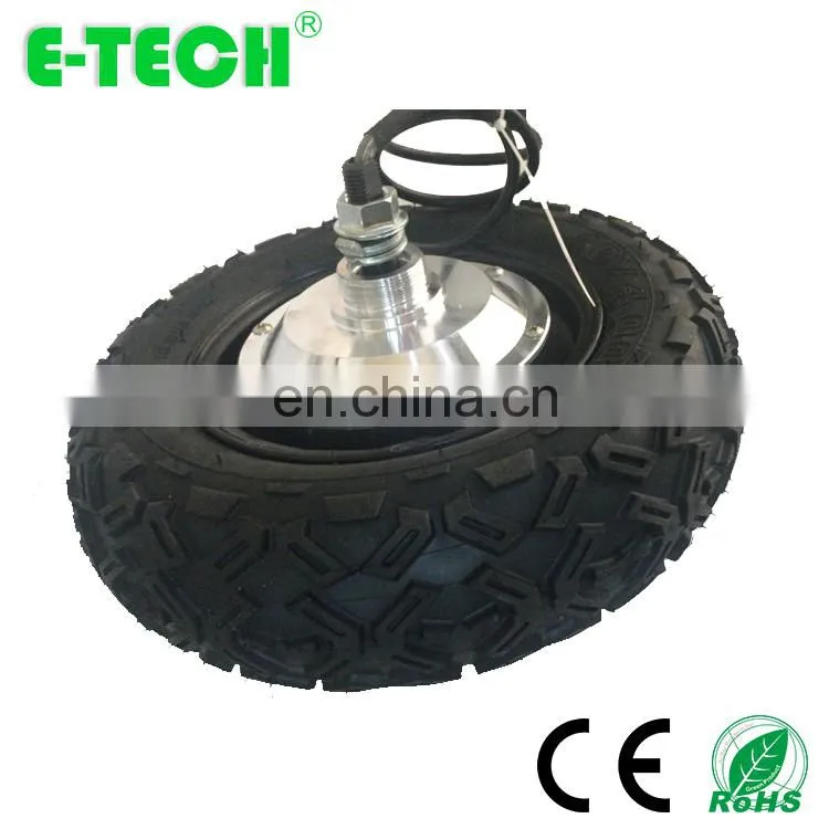 Etech Programmable 10 Inch Geared Wheel Hub with Built-in Encoder for Robot