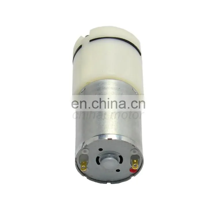 chihai motor Carbon brush 370 DC 6V silent air pump 500mmHg mini fish car charging treasure oxygen pump