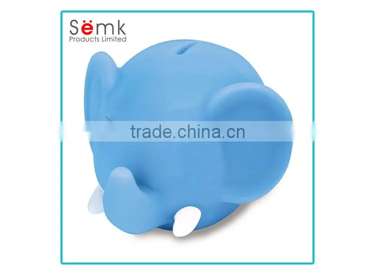 Plastic pvc vinyl coin bank animal shaped money saving box