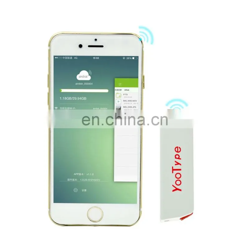 2019 wireless Wifi mobile charger usb flash drive 32G/64G Usb memory