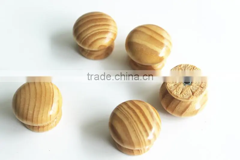 Wholesale furniture cabinet wooden drawer knobs factory