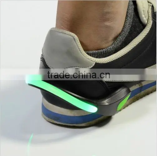 Outdoor Portable Bike Cycling Sports Safety Signal Shoes Wrist LED Light Clip