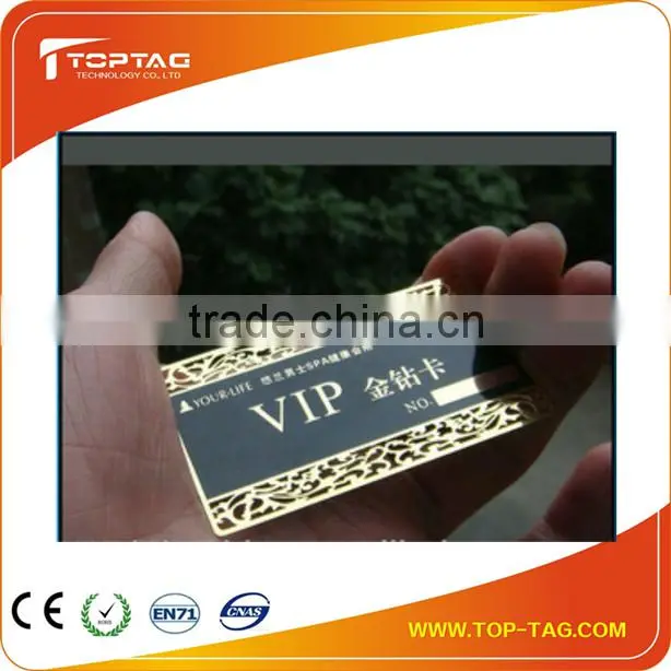 2014 New Metal Card / Metal VIP Card with logo