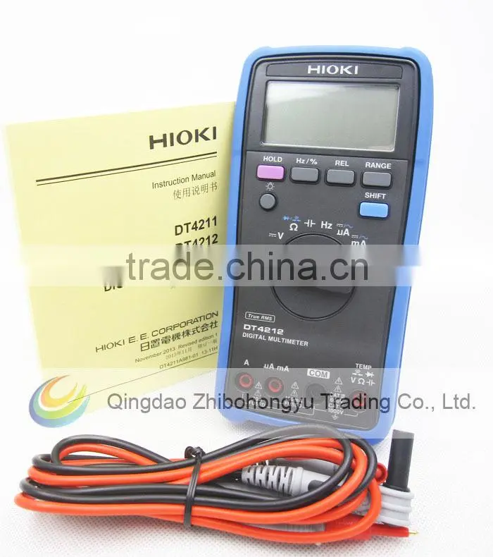 HIOKI DT-4212 True RMS DIGITAL MULTIMETER