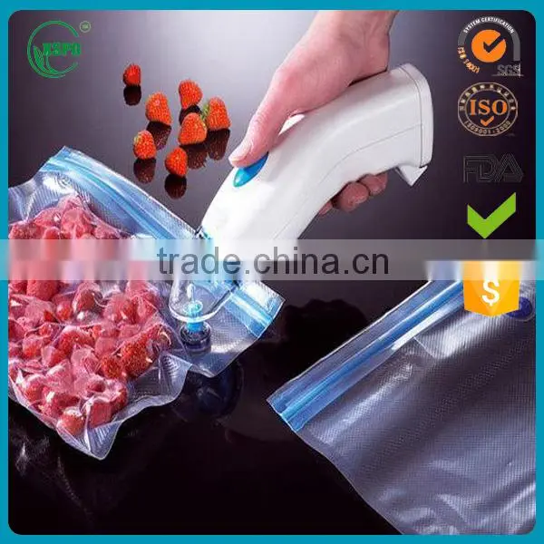 vacuum bag/vacuum food packaging bag/plastic transparent vacuum bag