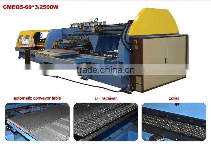 shrinkless horizontal tube expanding machine