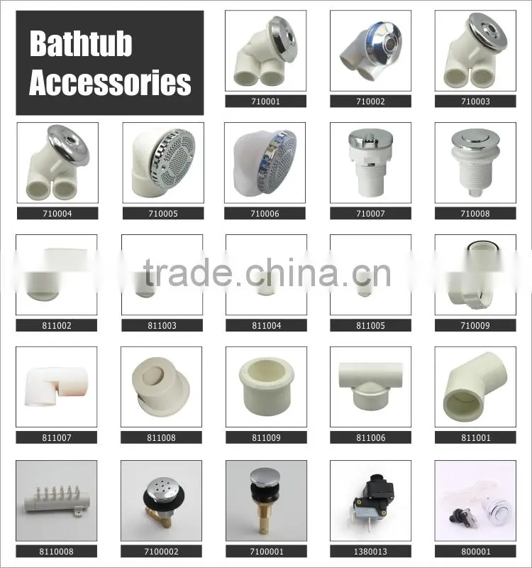 PVC Tee Fitting For Bathtub Spa