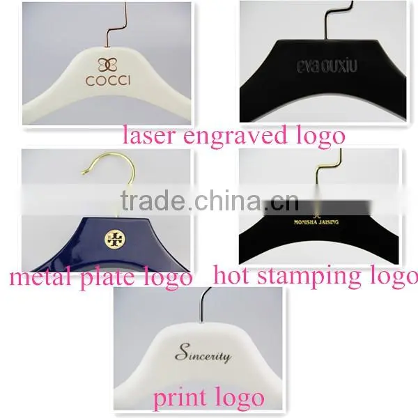 cute wooden clothes hanger for kids