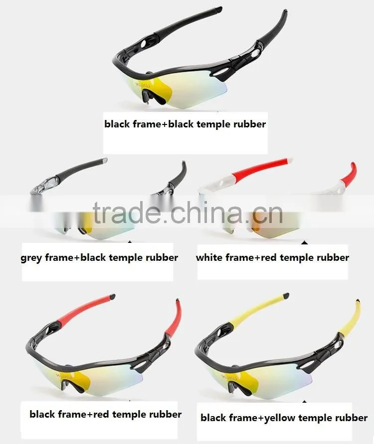 Stylish hot brand outdoor sports REVO mountain bike sunglasses sports eyewear