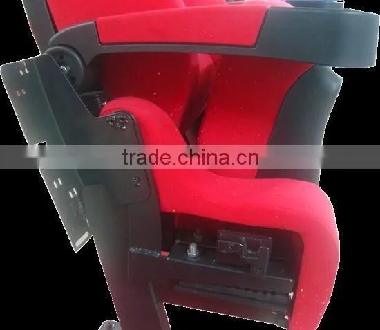Luxury folding cinema chair/ theater chair with cup holder HJ815A-E