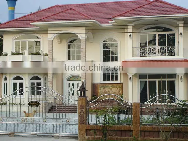 wanjia factory upvc octagon shaped windows