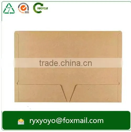 a4 customized company paper folding manual file folder