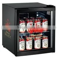 Home and hotel use mini refrigerated showcase