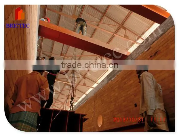 German new technology hollow clay brick making machine in india