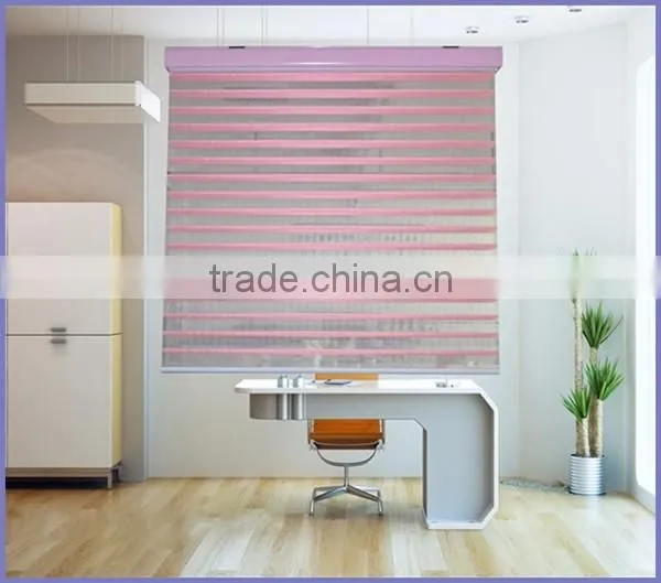 Curtain Times Home Decoration Double Layer Fabric Shangri-la Blinds for Windows