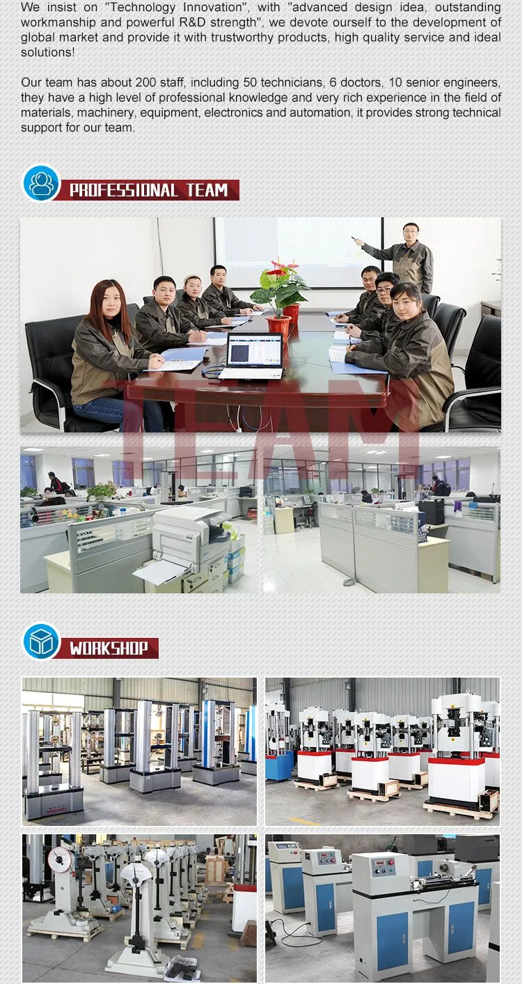 ISO ASTM 2020 Computer Contronlled Electronic Universal Testing Machine/utm Testing Instrument