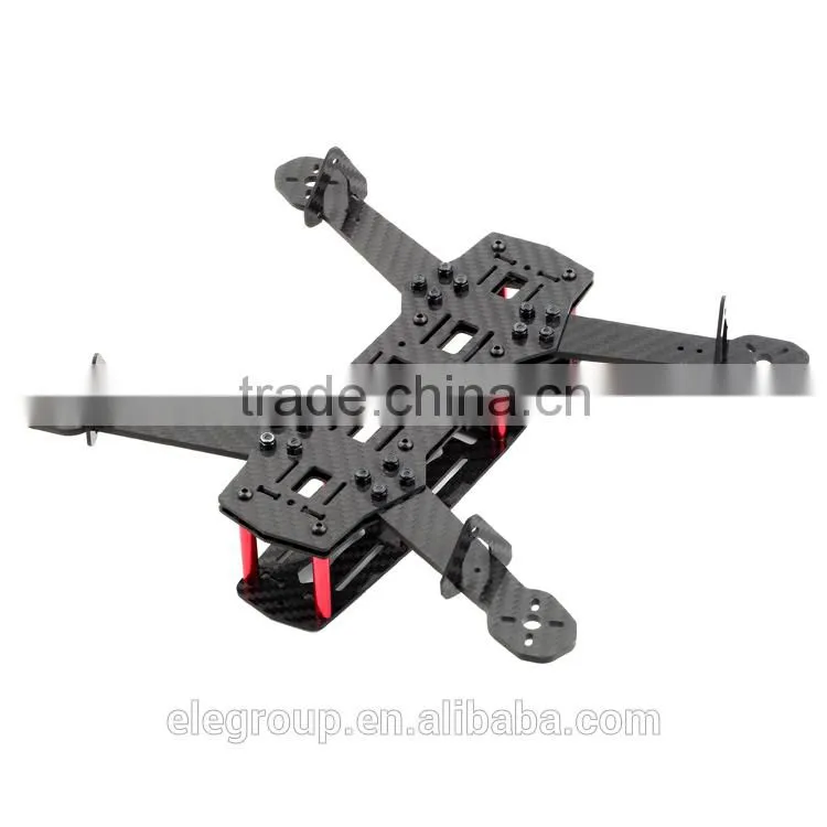 Glass Carbon Fiber 250mm Mini FPV 4 Axis Mulitcopte Frame Kit