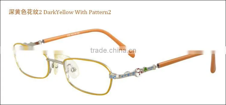 Classic design cheap but high quality full rim metal kids cartoon eyeglasses optical frames