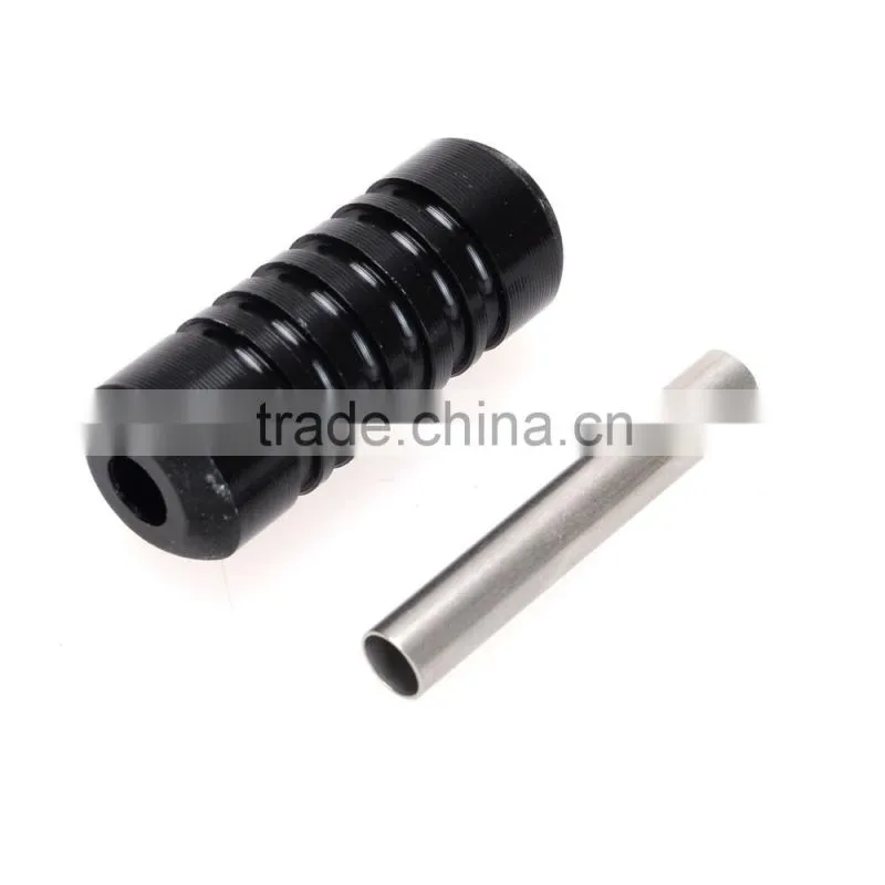 High Quality China Supply Individuality Aluminium Alloy Green Tattoo Grip Non-slip sticker off