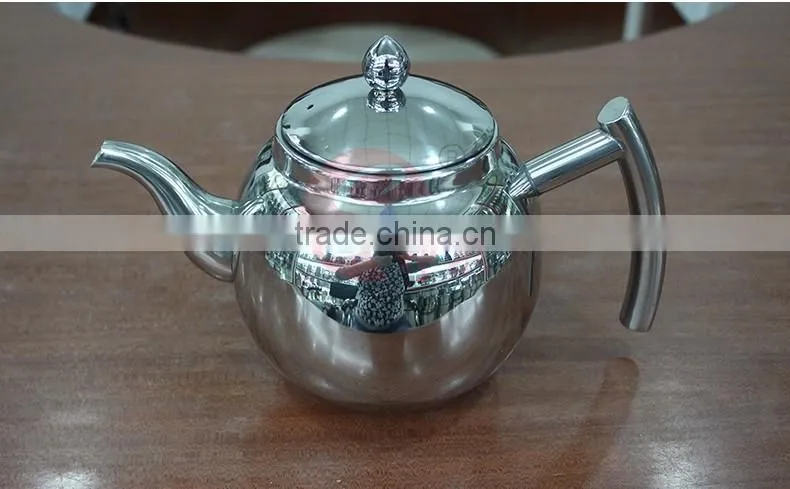 Stainless Steel Delicate Spout Coffee pot/ china tea pot infuser