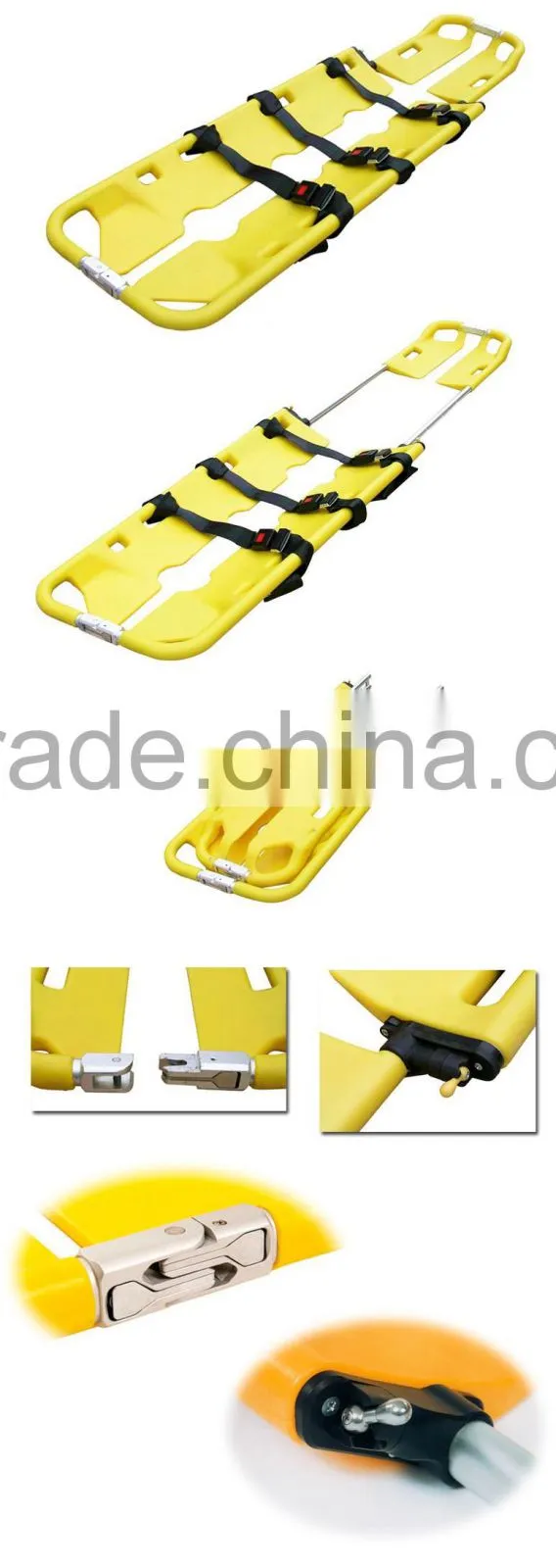 How to use medical scoop stretcher in the rugged mountains