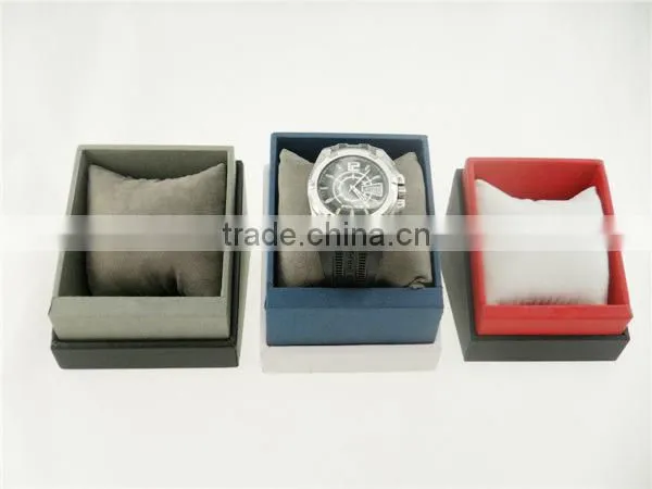 New Design Custom Fashion Watch Packaging DIsplay Leather Plastic Box Manufactures T1075