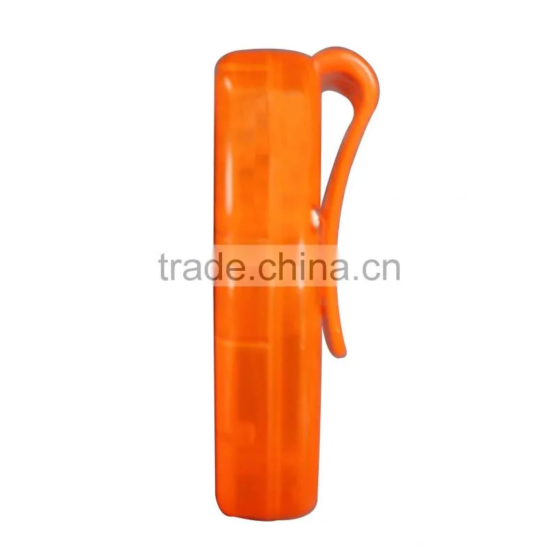 MB60D_TOR Orange Colorful Gift plastic ABS Case LCD display wrist band step counter