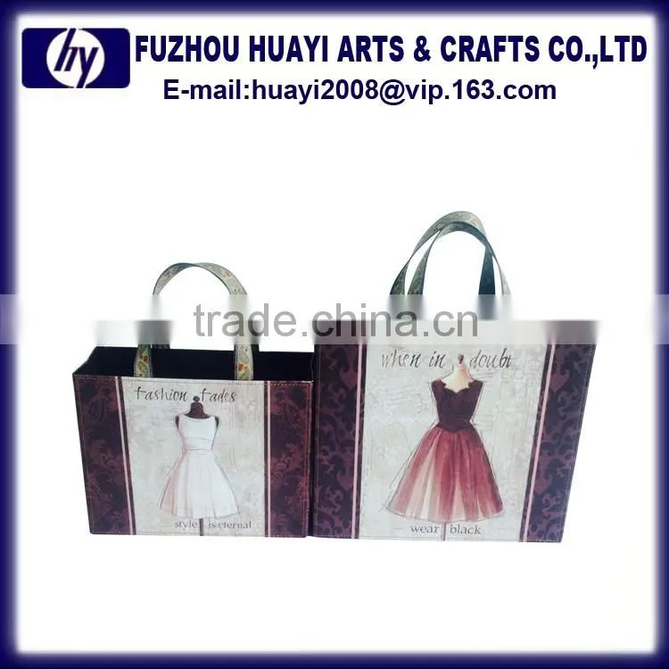 Gift decoration pu basket beauty gift basket storage