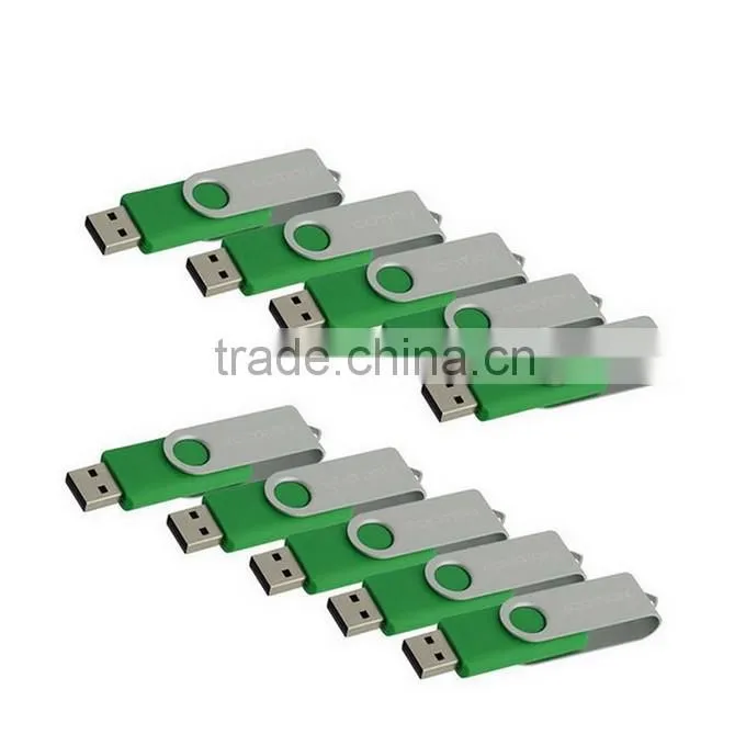 Many Colours Available Swivel Usb Stick 2Gb