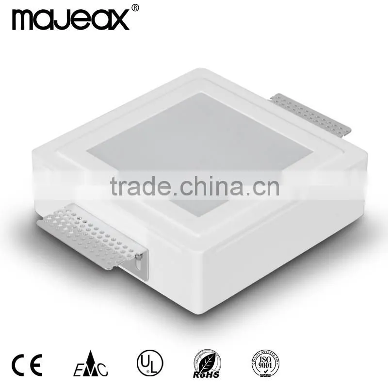 modern european trimless indoor led gypsum square ceiling flat