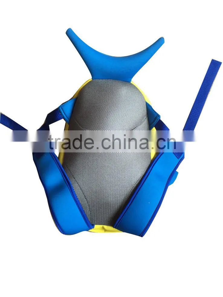 Distinctive and lovely neoprene backpack in yellow