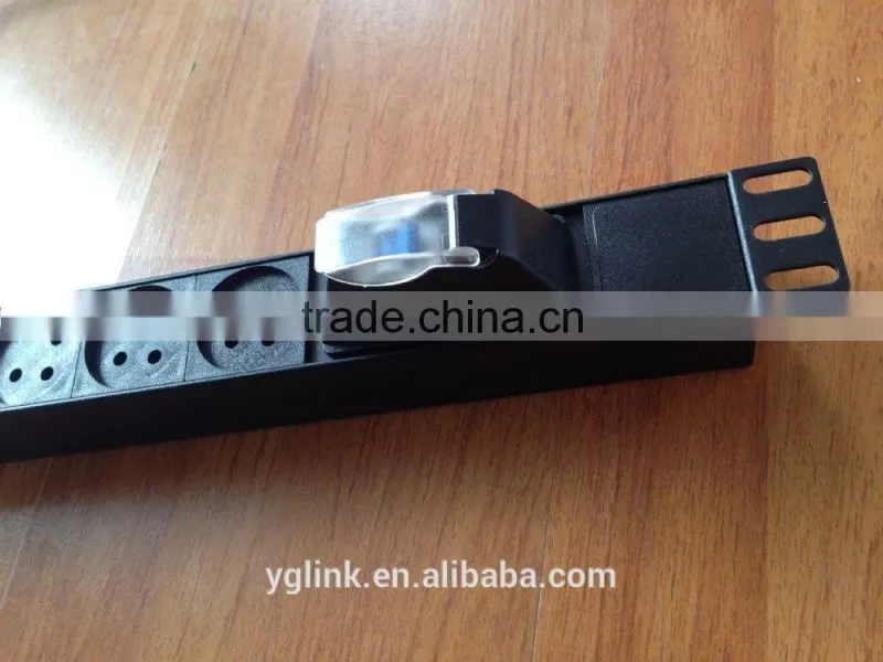 19" standard Rack Outlet PDU socket/ Israel type PDU