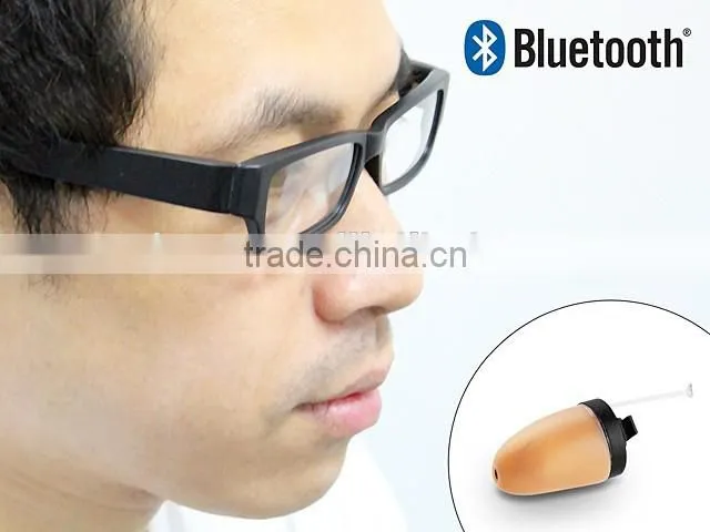 Wireless Inductive Kit Bluetooth Glasses Micro Spy Invisible Earpiece