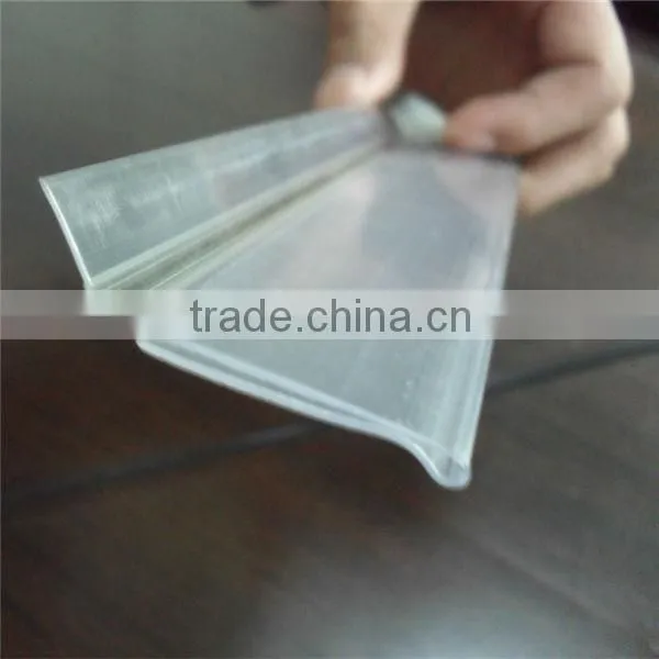 supermarket price tag holder price label holder plastic grip sign holder
