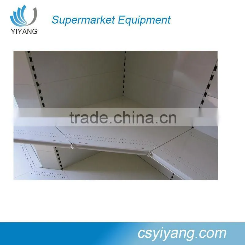 hot amercian design supermarket metal gondola display shelf