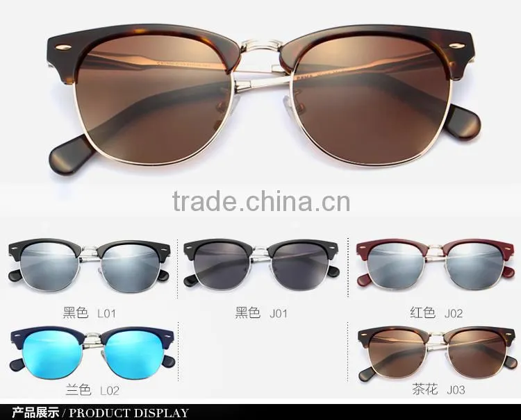 OEM Best Polarized Sunglasses with Half Rim Sunglasses