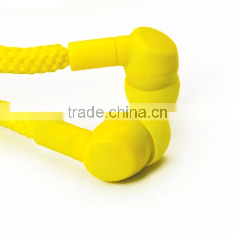 2013 best selling&Fashionable waterproof shoelace earphones