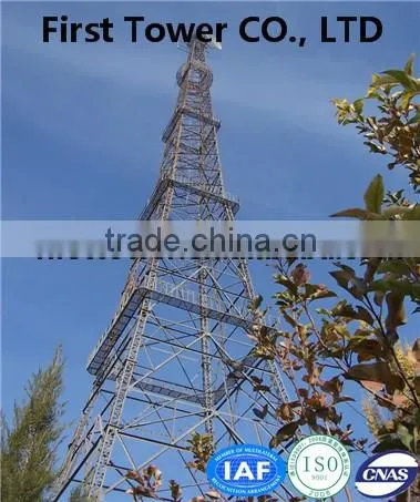 China manufacturer microwave communication tower