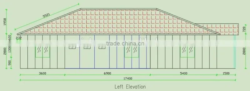 High Quality Green Prefab Cheap Modern Modular Export Tiny House