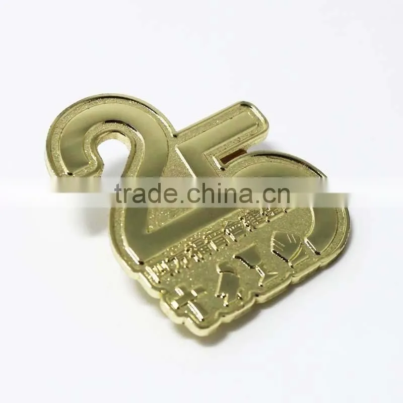 name metal badge metal logo badge printed badge