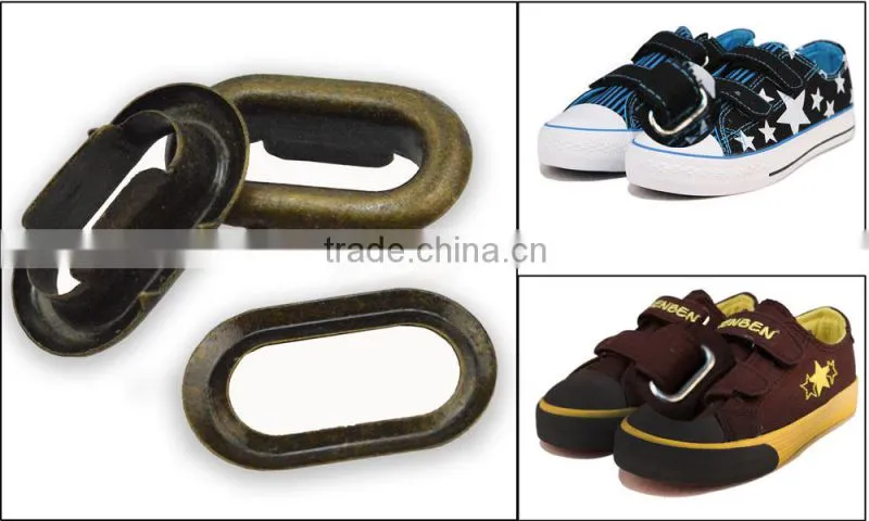 OR174 GH GOLA for shoe metal iron antique brass metal hook &eye