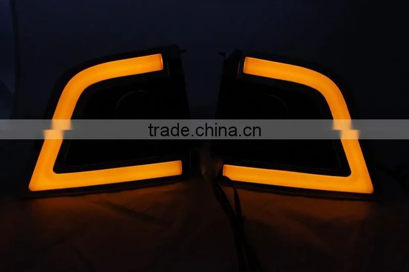 New arrived! 2014-2015 TOYOTA COROLLA GUIDE LIGHT LED DAYTIME RUNNING LIGHT LED DRL FOR COROLLA FOG LAMP WITH TURN SIGNAL