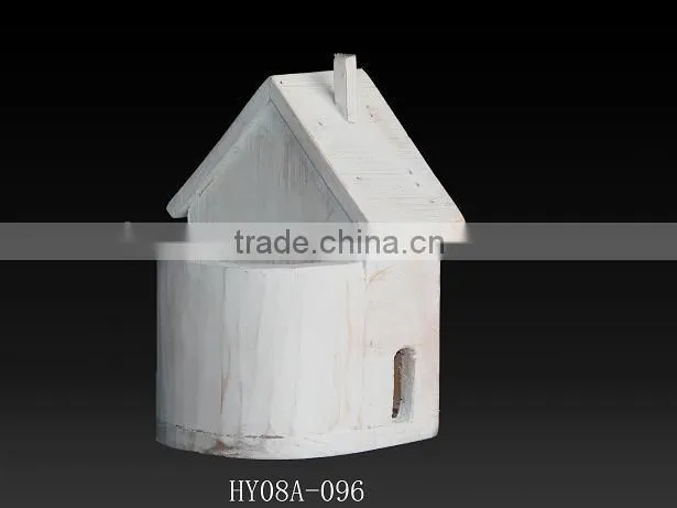 Antique decorative cute wood feeder for birds
