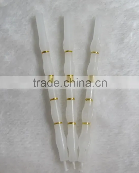 Smokeless and Drippless Paraffin Wax White Decorative Birthday Candle